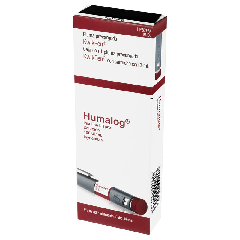 Humalog 100Unid/Ml 3Ml Con 1 Ampulas (Insulina Humana) - WeCare Pharma