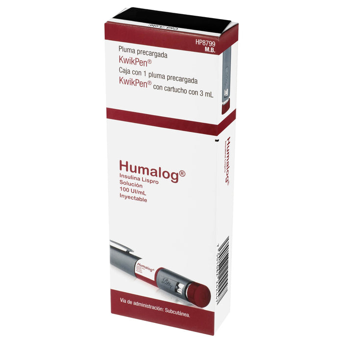 Humalog 100Unid/Ml 3Ml Con 1 Ampulas (Insulina Humana) - WeCare Pharma
