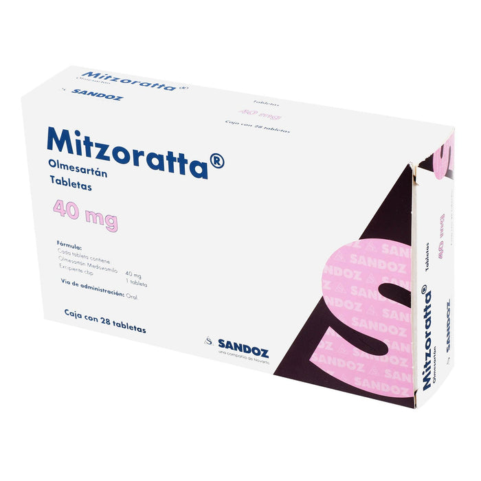 Mitzoratta 40Mg Con 28 Tabletas (Olmesartan) - WeCare Pharma
