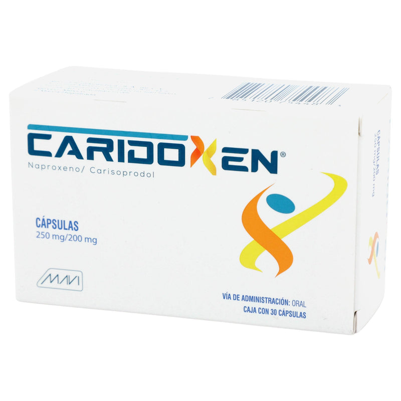 Caridoxen 250Mg/200Mg Con 30 Capsulas (Naproxeno/Carisoprodol) - WeCare Pharma