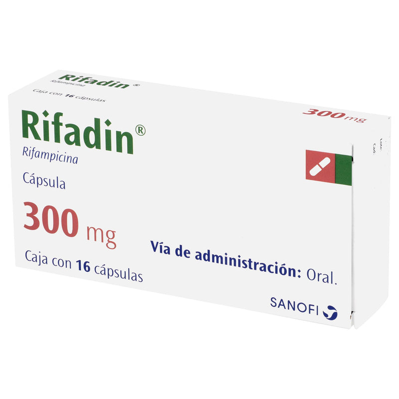 Rifadin 300Mg Con 16 Capsulas (Rifampicina) - WeCare Pharma
