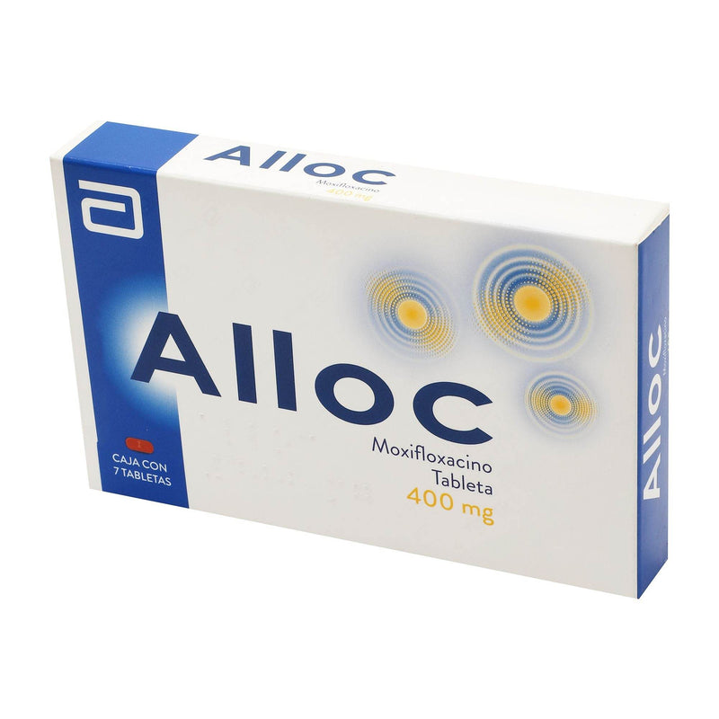 Alloc 400Mg Con 7 Tabletas (Moxifloxacino) - WeCare Pharma