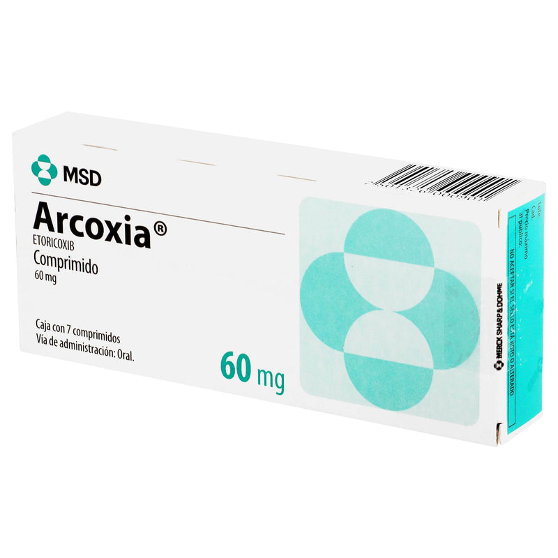 Arcoxia 60Mg Con 7 Comprimidos (Etoricoxib) - WeCare Pharma