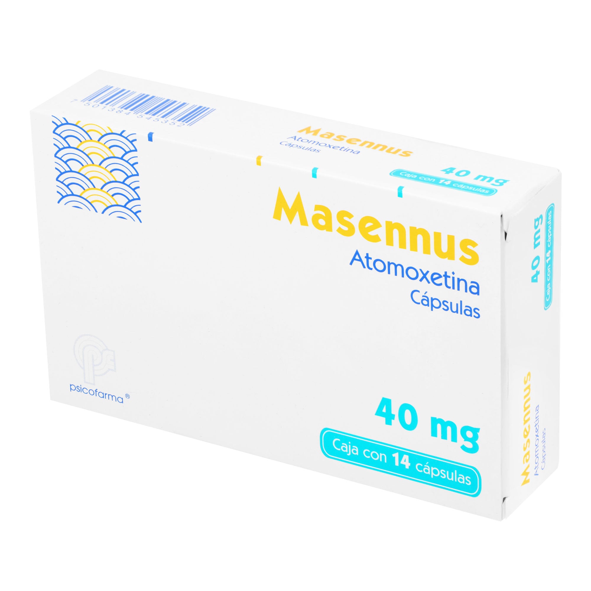 Masennus 40Mg Con 14 Capsulas (Atomoxetina) 3 - 7501384545352