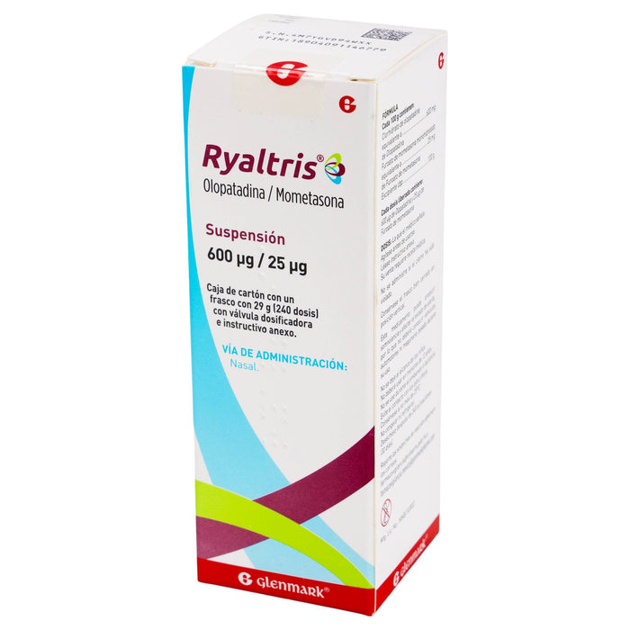 Ryaltris (Olopatadina/Mometasona) Frasco Con 600Ug/25Ug Con 240Dosis - WeCare Pharma