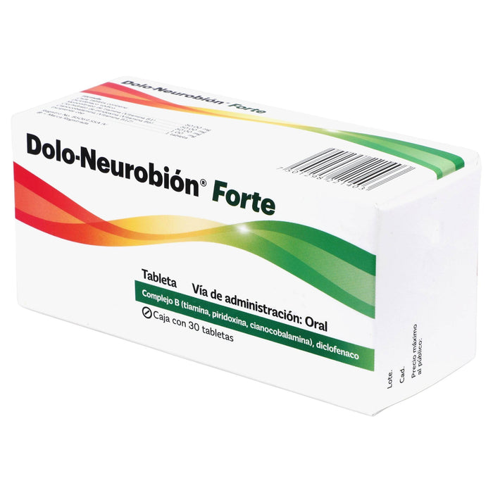 Dolo-Neurobion Forte Con 30 Tabletas (Diclofenaco/Vit B) — WeCare Pharma