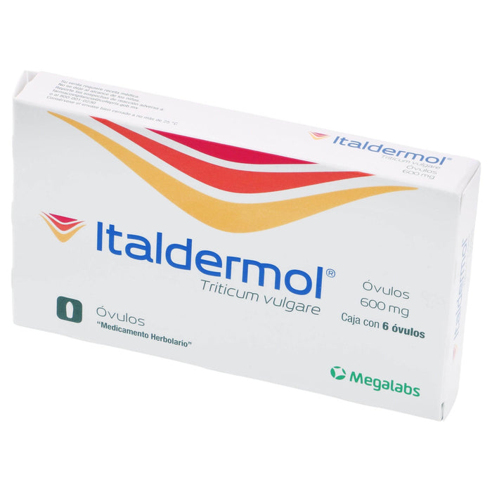 Italdermol Ovulos 600/40Mg Con 6 - WeCare Pharma