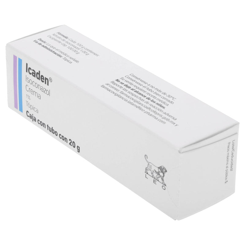 Icaden Crema 1% 20G (Isoconazol) - WeCare Pharma