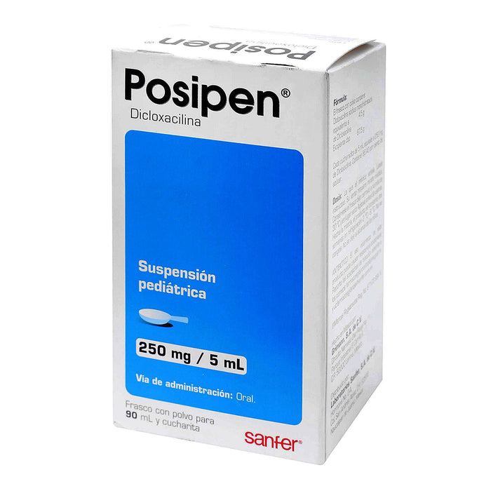 Posipen Suspensión 250Mg/5Ml 90Ml (Dicloxacilina) - WeCare Pharma