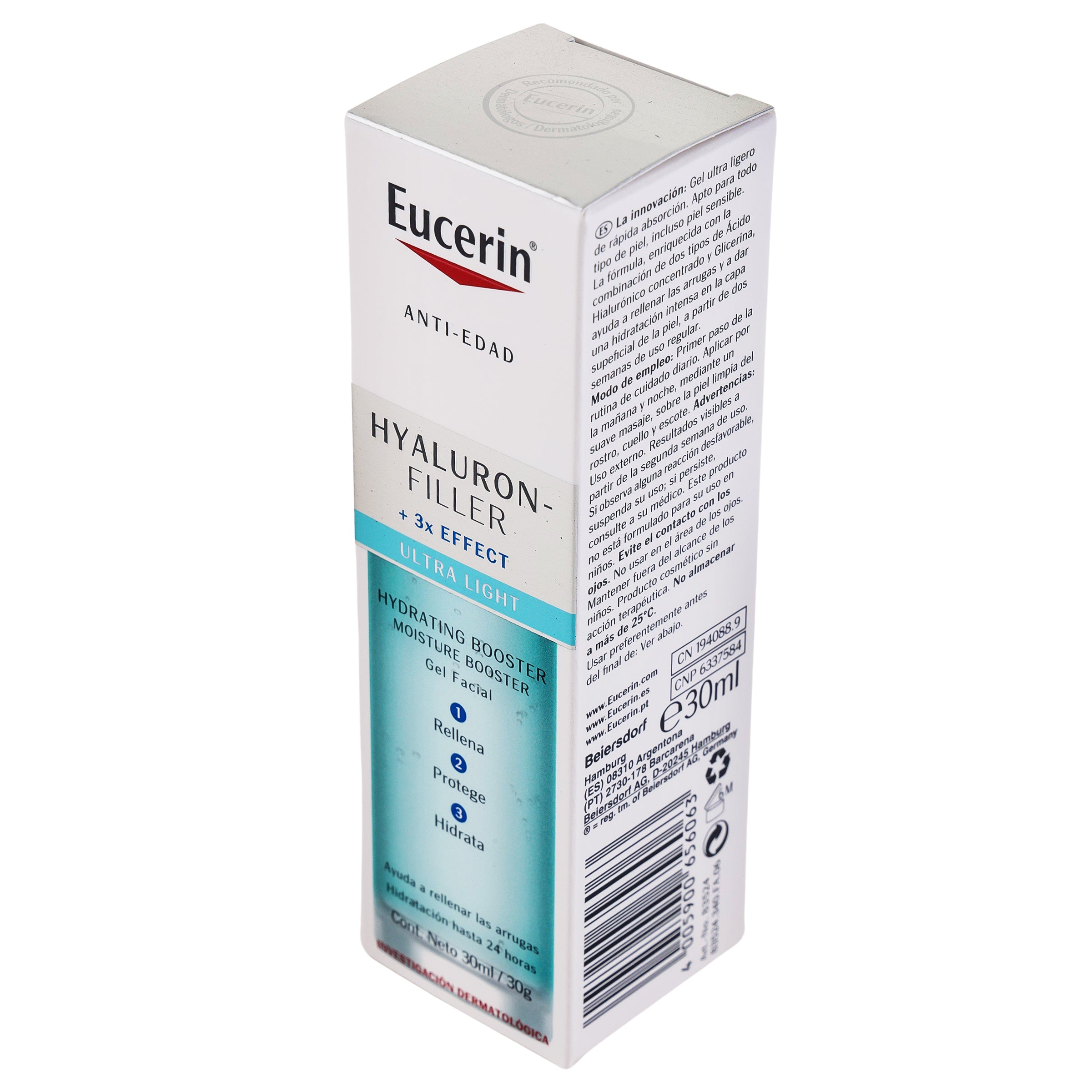 Eucerin Hyaluron Filler Hydrating Booster 30Ml 8 - 4005900656063