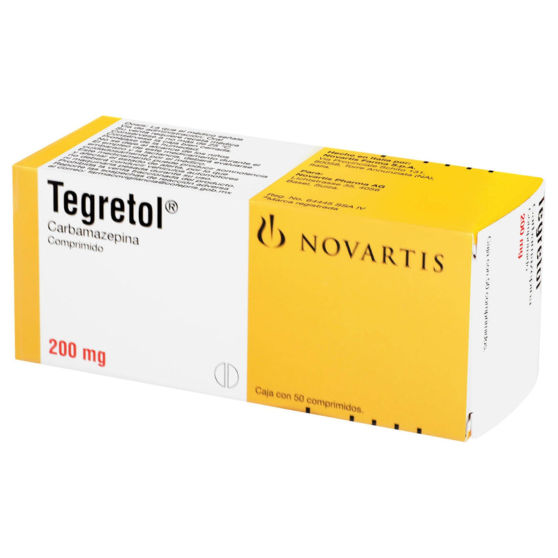 Tegretol 200Mg Con 50 Tabletas (Carbamazepina) - WeCare Pharma