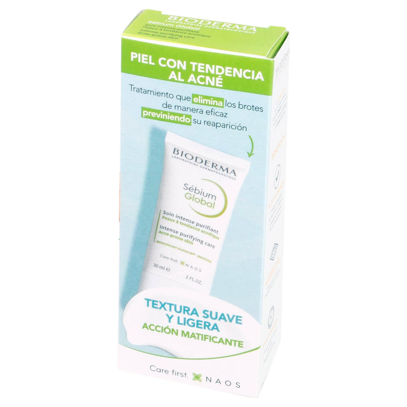 Bioderma Sebium Global Tratamiento Anti Acné 30Ml - WeCare Pharma