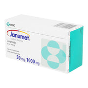 Janumet 50Mg/1000Mg Con 56 Tabletas (Sitagliptina/Metformina) - WeCare Pharma
