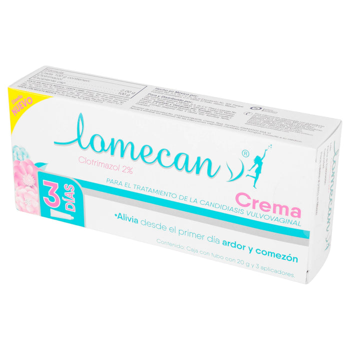 Lomecan Crema 2% 20G (Clotrimazol) - WeCare Pharma