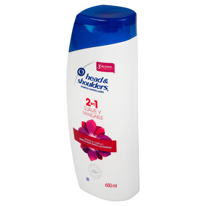 Head & Shoulder 2 En 1 Shampoo 650Ml - WeCare Pharma