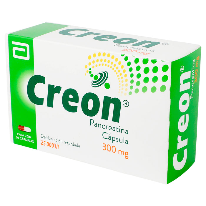 Creon 300Mg Con 50 Capsulas (Pancreatina) 3 - 7501033957956