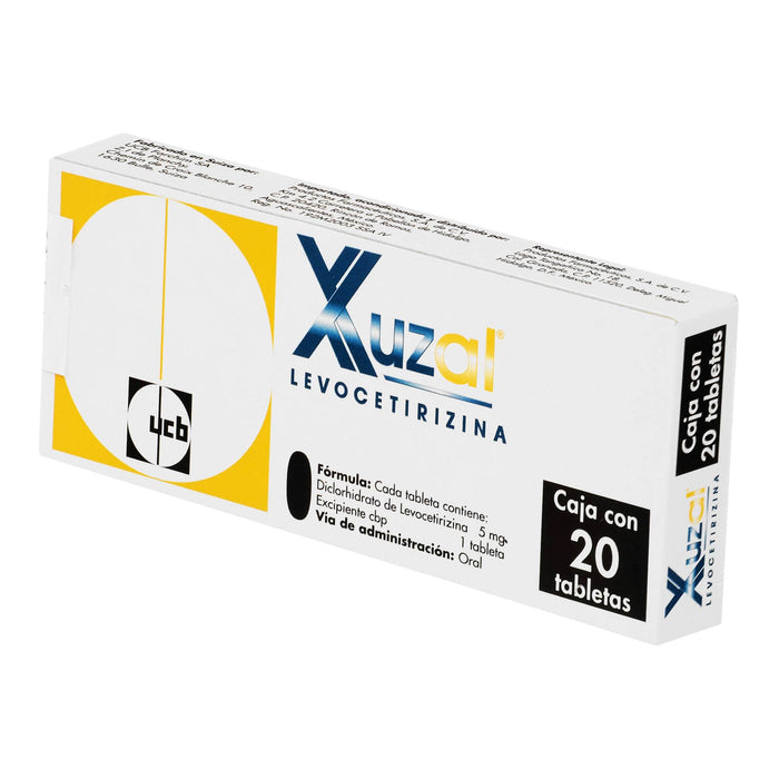 Xuzal 5Mg Con 20 Tabletas (Levocetirizina) - WeCare Pharma