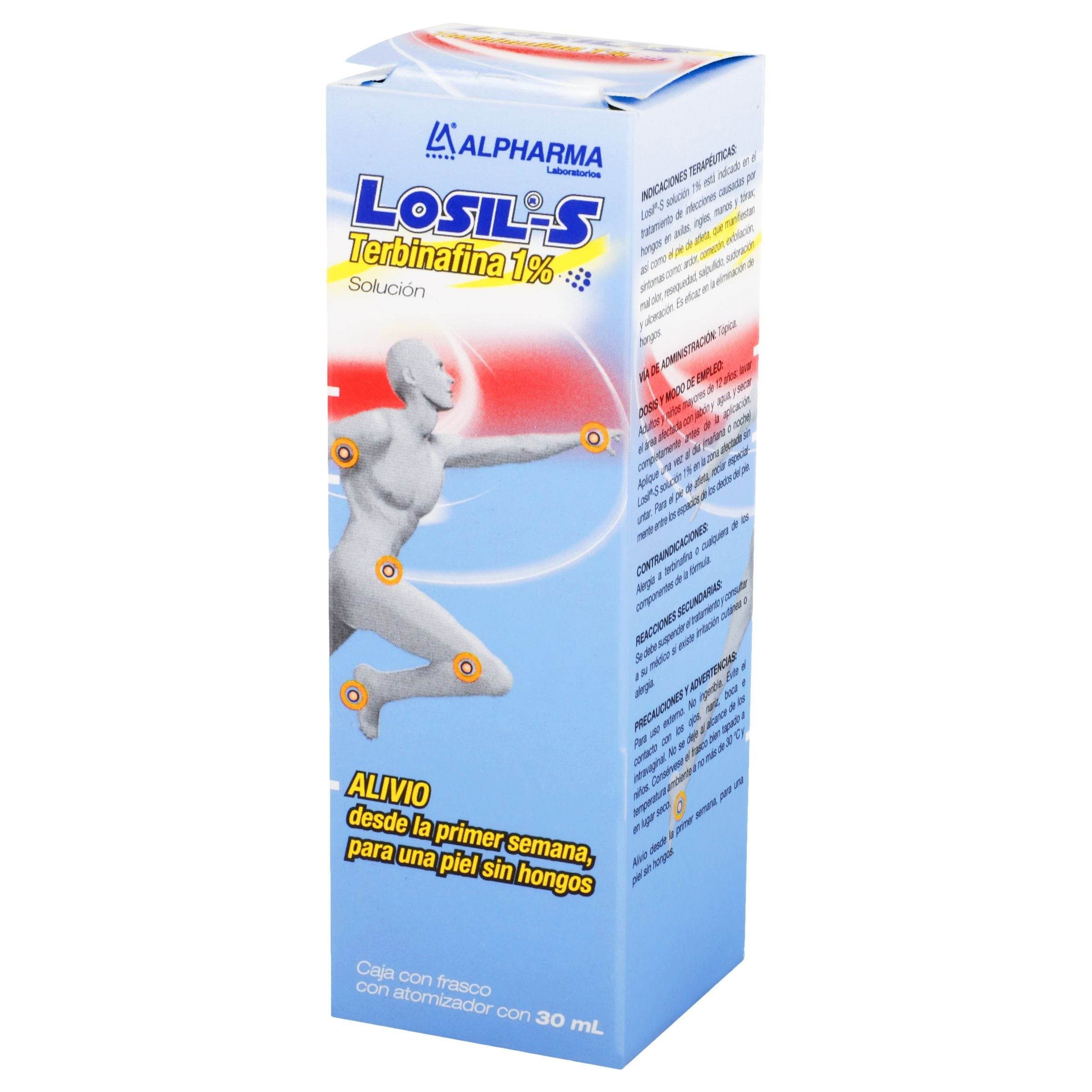 Losil Losil-S Solución Topica 1% 30Ml (Terbinafina) — WeCare Pharma