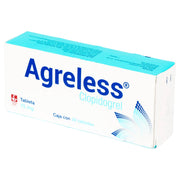 Agreless 75Mg Con 28 Tabletas (Clopidogrel) - WeCare Pharma