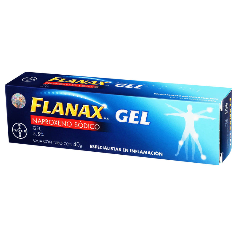 Flanax Gel 5.5% Tubo 40G (Naproxeno) - WeCare Pharma