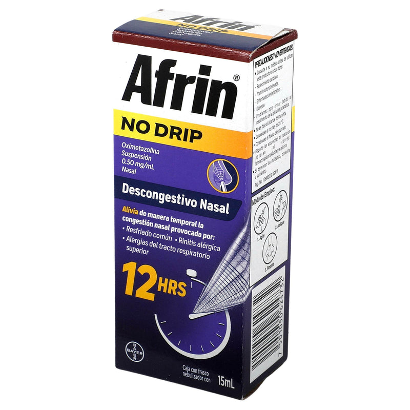 Afrin No Dript Spray 0.50Mg/Ml 15Ml (Oximetazolina) - WeCare Pharma