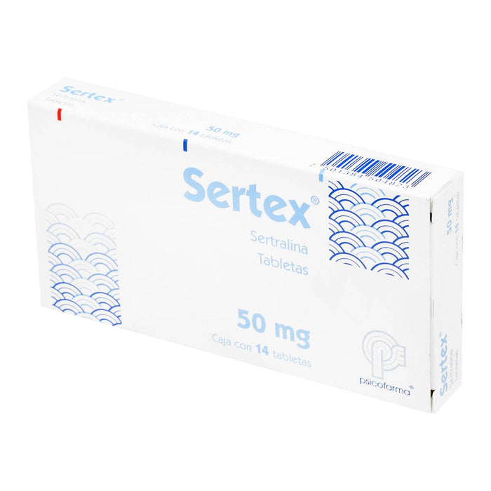 Sertex 50Mg Con 14 Tabletas (Sertralina) - WeCare Pharma