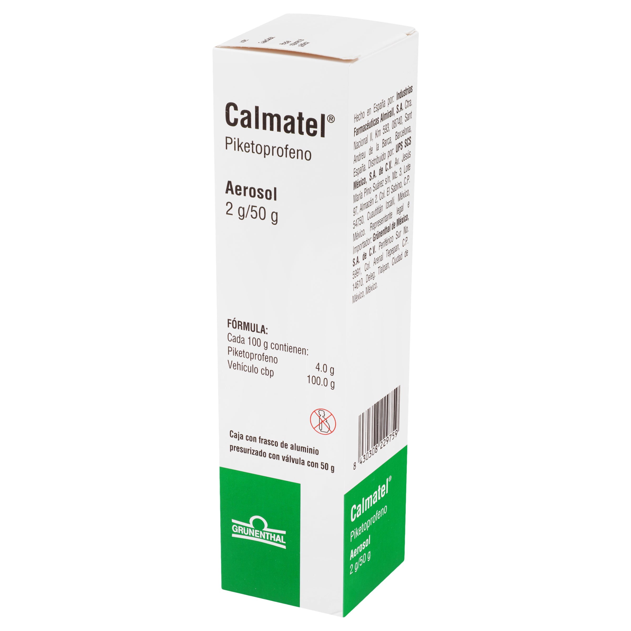 Calmatel Aerosol 2G 50G (Piketoprofeno) 4 - 8430308229759