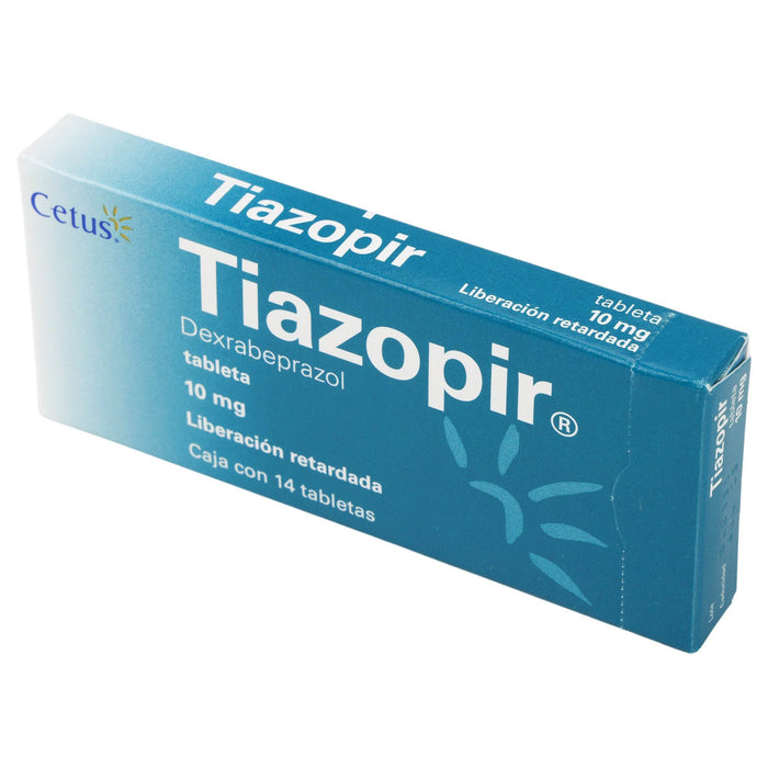 Tiazopir (Dexrabepazol) Tabletas 10Mg Con 14 - WeCare Pharma