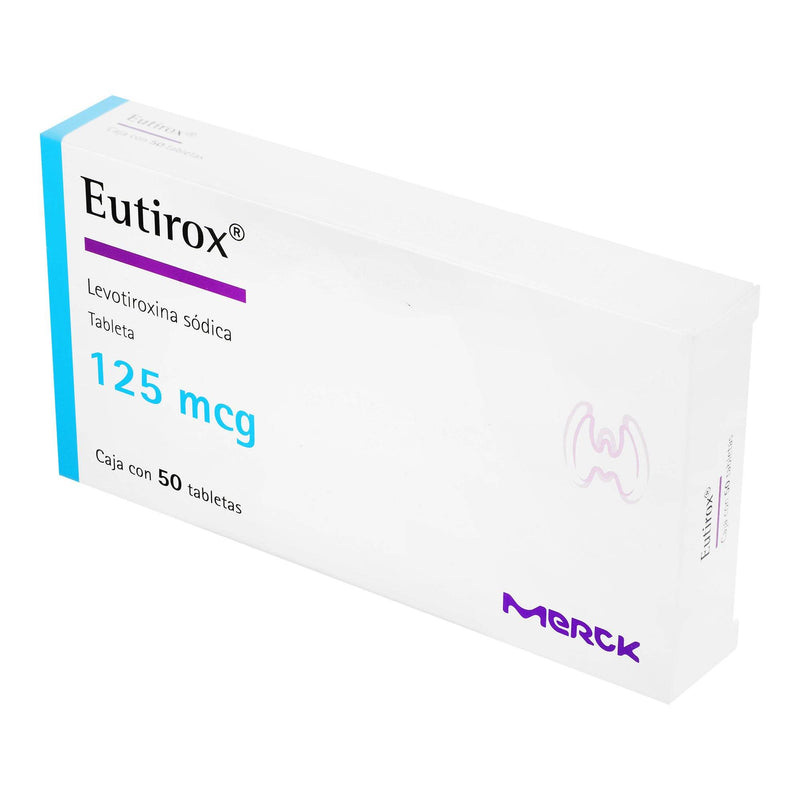 Eutirox 125Mcg Con 50 Tabletas (Levotiroxina Sodica) - WeCare Pharma