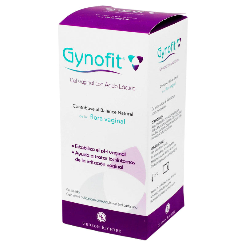 Gynofit Gel Vaginal Con ícido Láctico Con 6 - WeCare Pharma