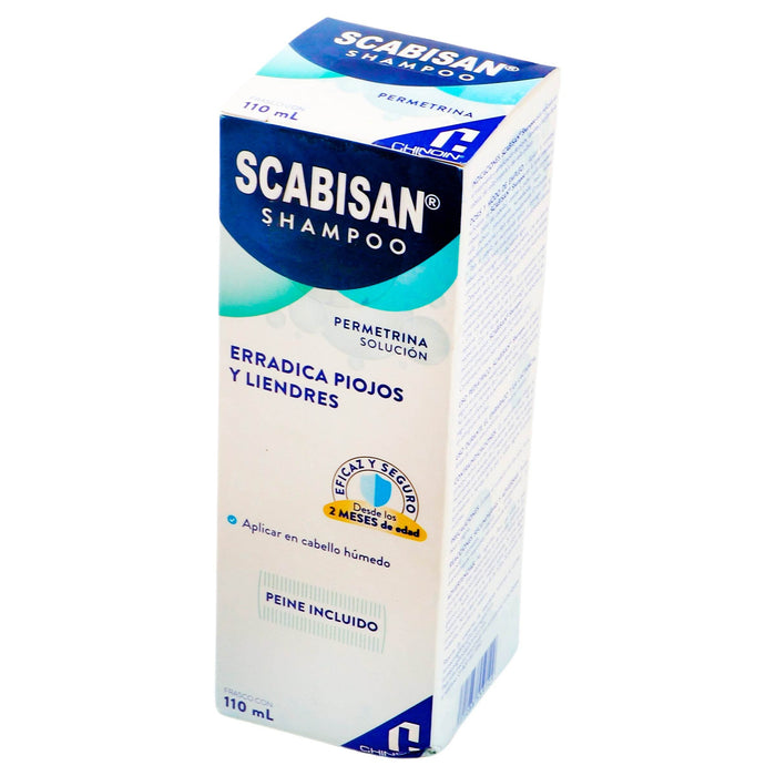 Scabisan Shampoo Solución 110Ml (Permetrina) - WeCare Pharma