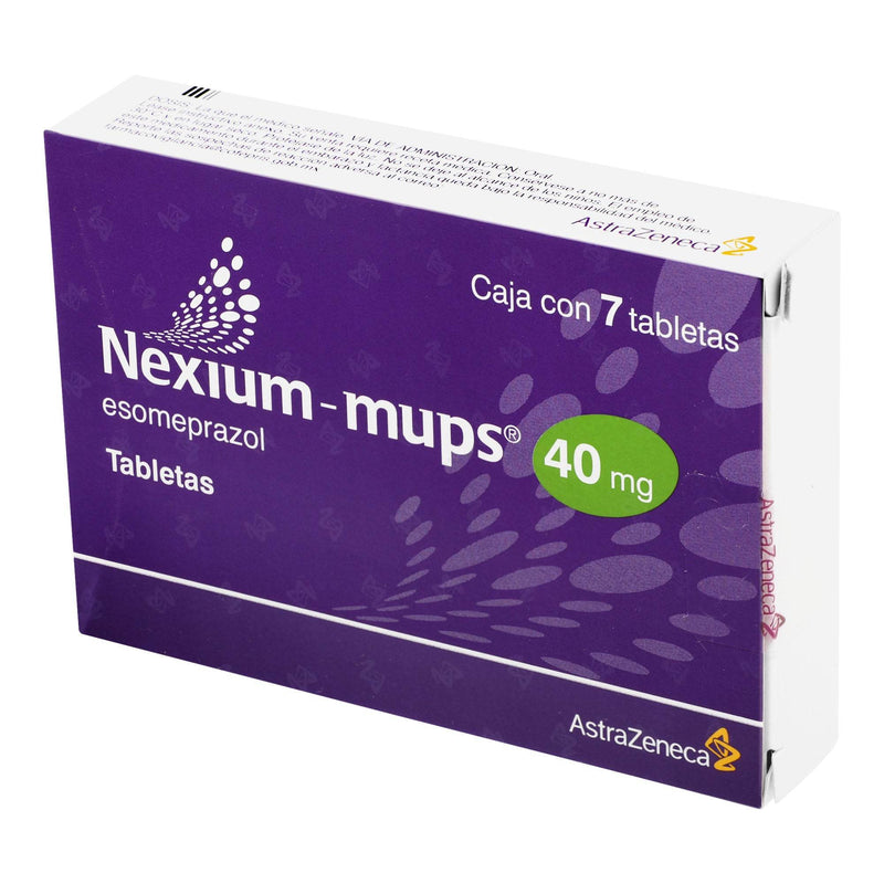 Nexium Mups 40Mg Con 7 Tabletas (Esomeprazol) - WeCare Pharma