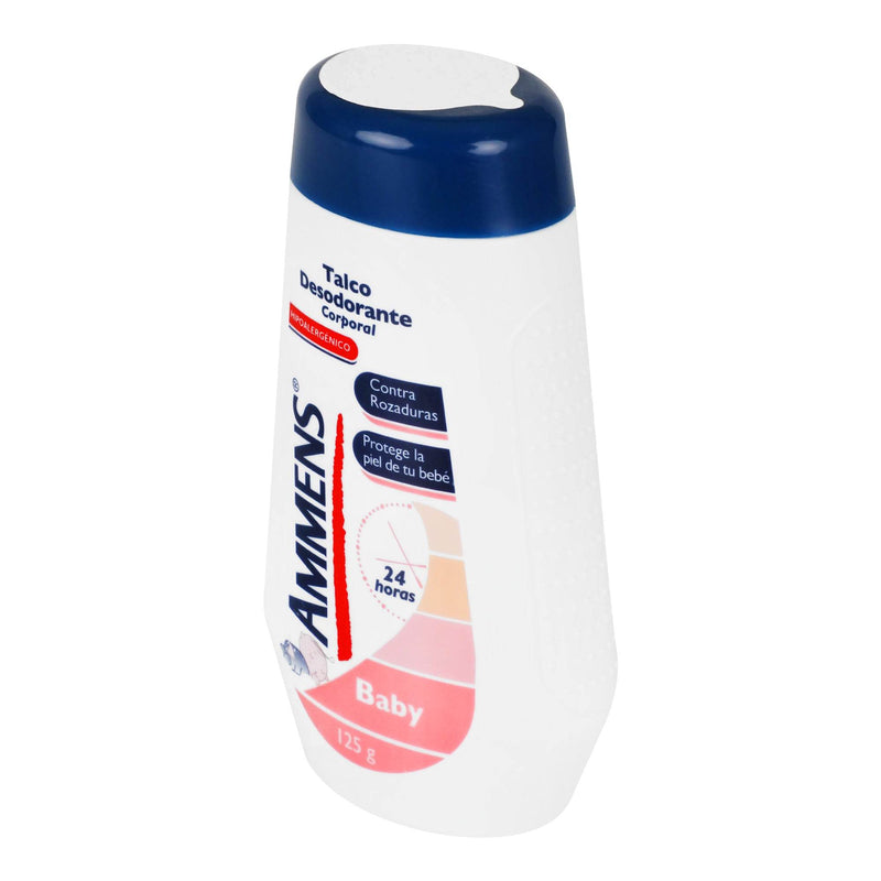 Talco Ammens Baby 125G - WeCare Pharma