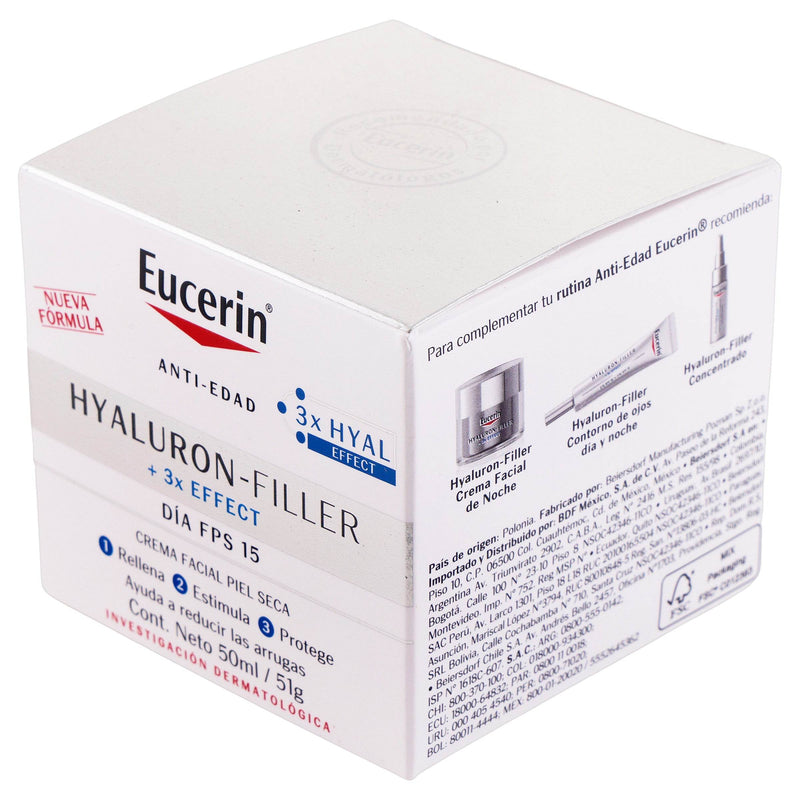 Eucerin Crema Hyaluron Filler Antiedad Dia Fps15+50Ml - WeCare Pharma