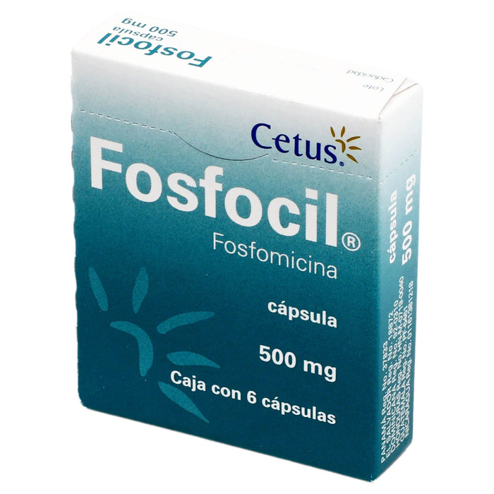 Fosfocil 500Mg Con 6 Capsulas (Fosfomicina) - WeCare Pharma