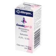 Combigan-D Gotas 0.2%/0.5% Frasco 5Ml (Brimodinina/Timolol) - WeCare Pharma