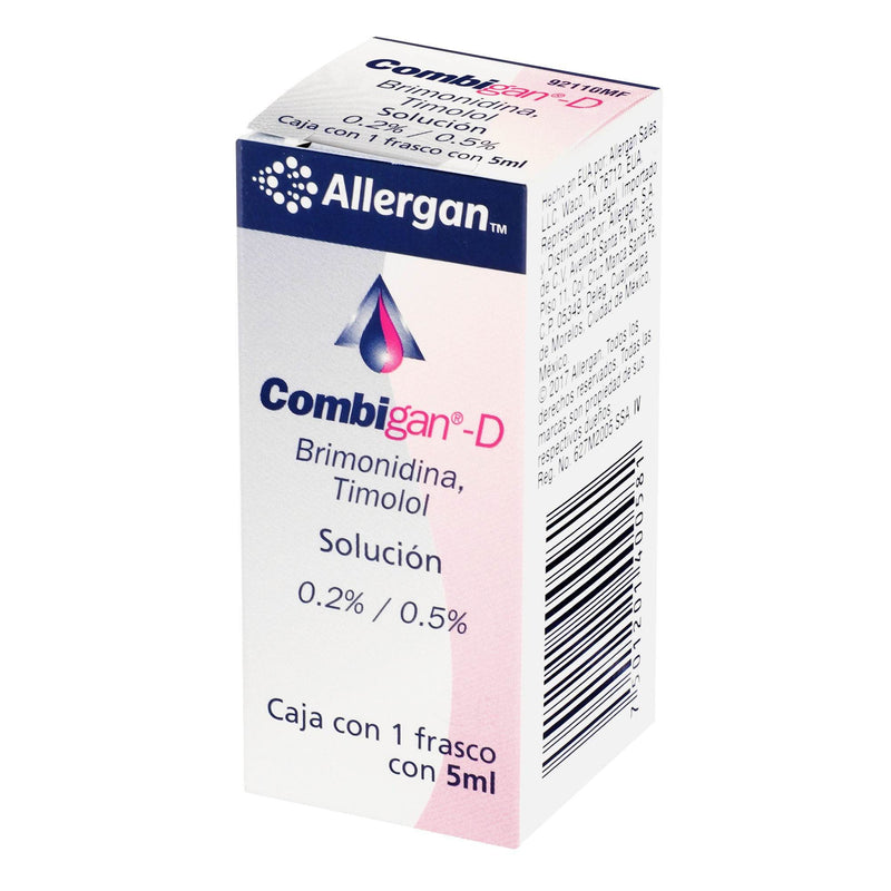Combigan-D Gotas 0.2%/0.5% Frasco 5Ml (Brimodinina/Timolol) - WeCare Pharma