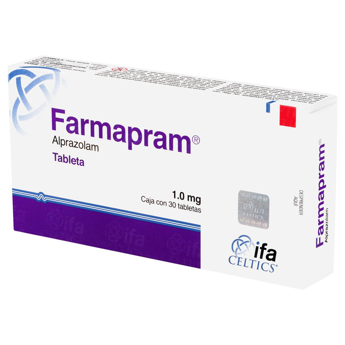 Farmapram (Alprazolam) Tabletas 1Mg Con 30 - WeCare Pharma