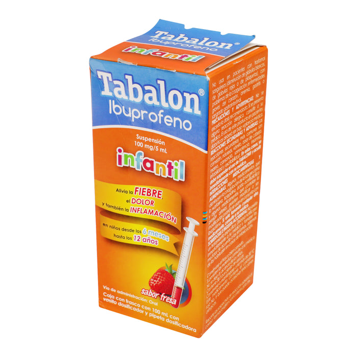 Tabalon Infantil (Ibuprofeno) Susp 100Mg/5Ml 100Ml 4 - 7501165001978