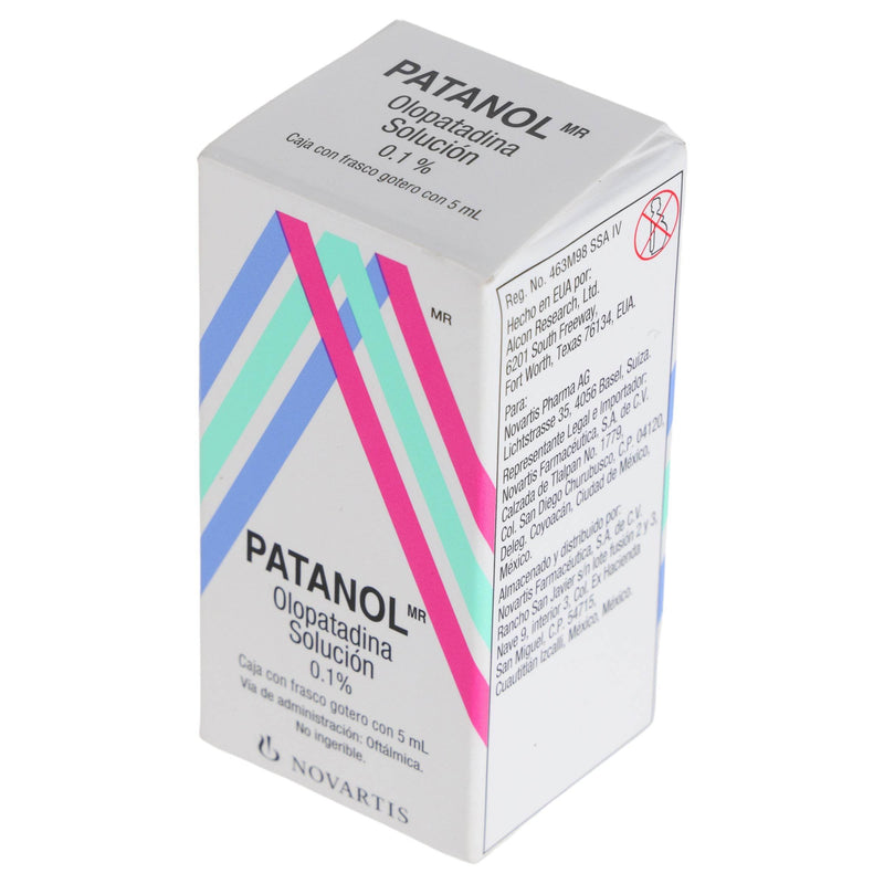 Patanol (Olopatadina) Gotas 0.1 % 5Ml - WeCare Pharma