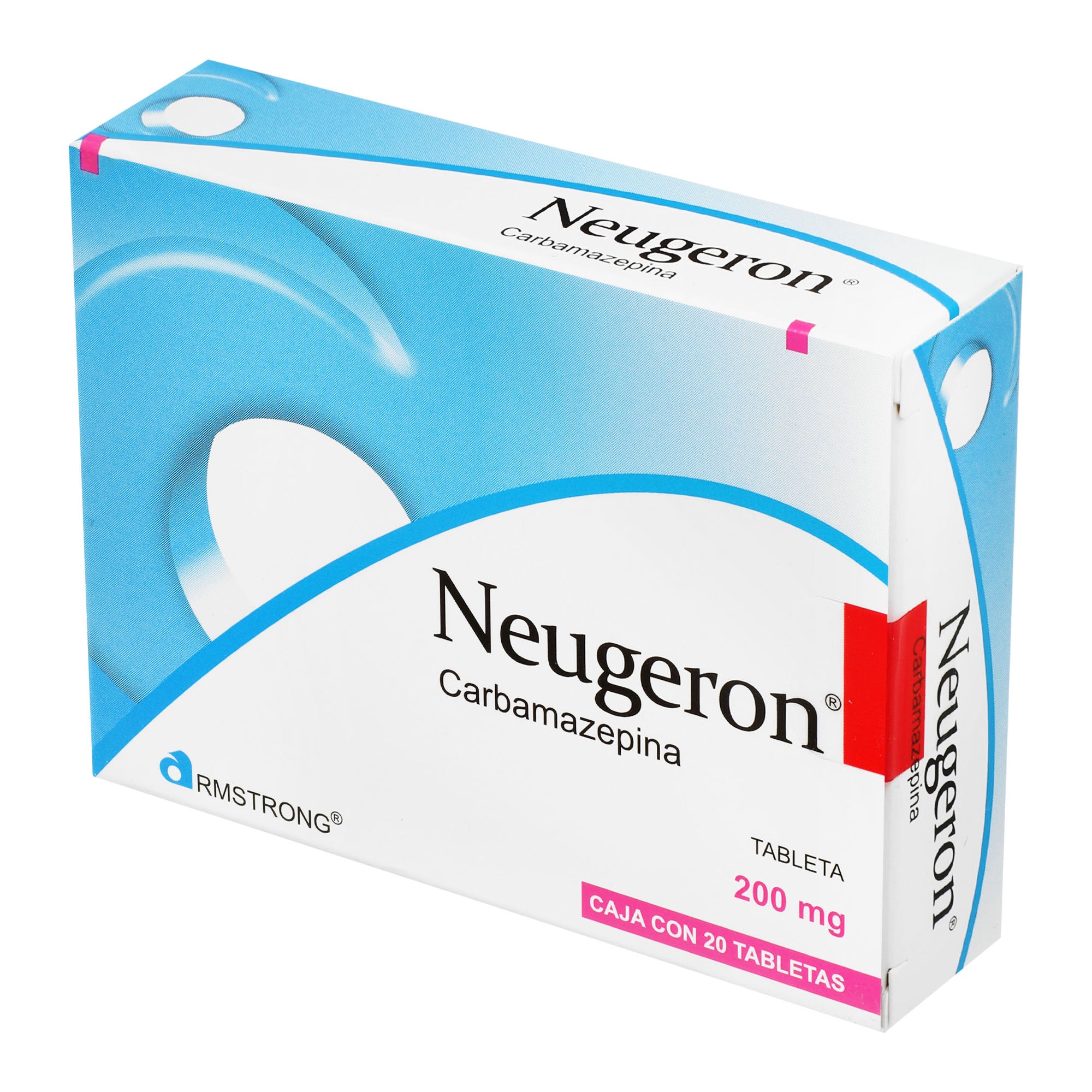 Neugeron 200Mg Con 20 Tabletas (Carbamazepina) 3 - 7501089800091