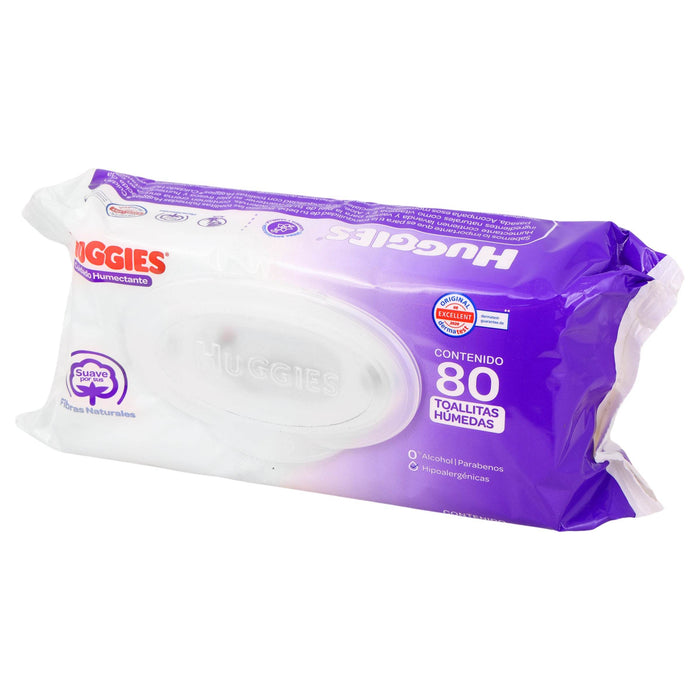 Toallitas Humedas Huggies Cuidado Humectante Con 80 - WeCare Pharma