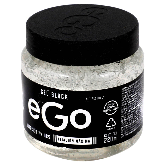 Gel Ego Black Max Fijación 220Ml - WeCare Pharma