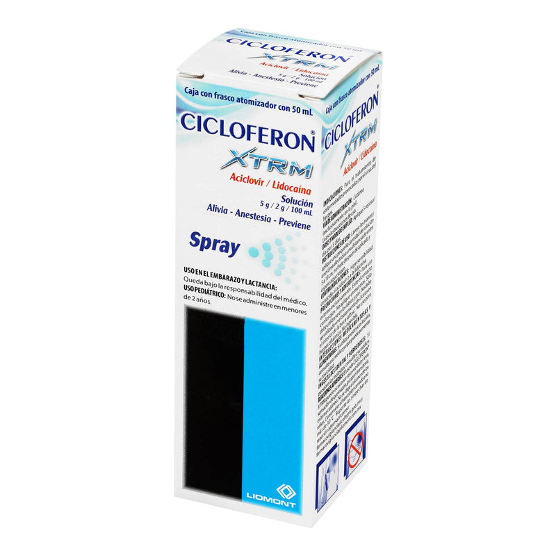 Cicloferon Xtrm Spray 5G/2G 50Ml (Aciclovir) - WeCare Pharma