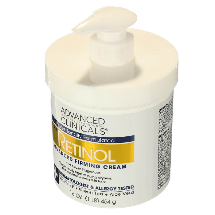 Advanced Clinicals Retinol Crema 454G - WeCare Pharma