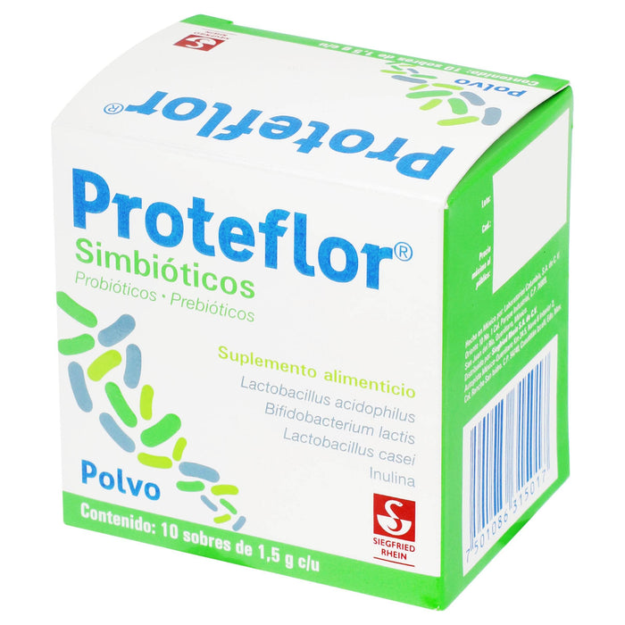 Proteflor Sobres 1.5G Con 10 (Probioticos/Prebioticos) - WeCare Pharma