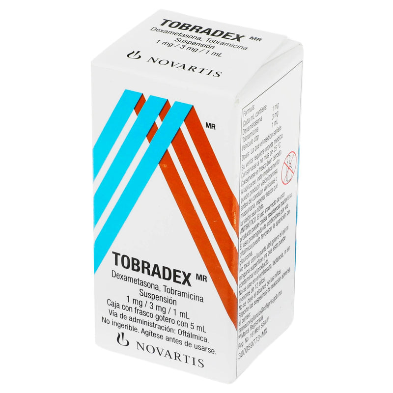 Tobradex Gotas 0.1%/0.3% 5Ml (Dexametasona/Tobramicina) - WeCare Pharma