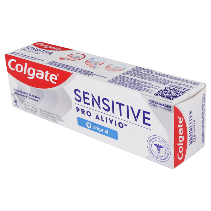 Colgate Pasta Dental Sensitive Pro-Alivio 110G - WeCare Pharma
