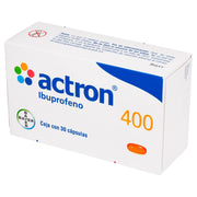 Actron 400Mg Con 30 Capsulas (Ibuprofeno) - WeCare Pharma