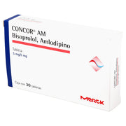 Concor Am 5Mg/5Mg Con 30 Tabletas (Bisoprolol/Amlodipino) - WeCare Pharma